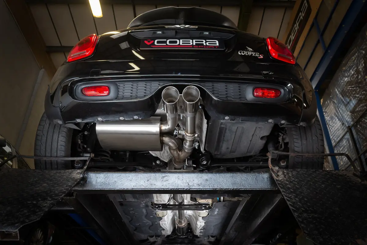 Cobra Sport Mini (Mk3) Cooper S / Jcw (F56 Lci) Facelift 3" Valved Cat Back Performance Exhaust 8