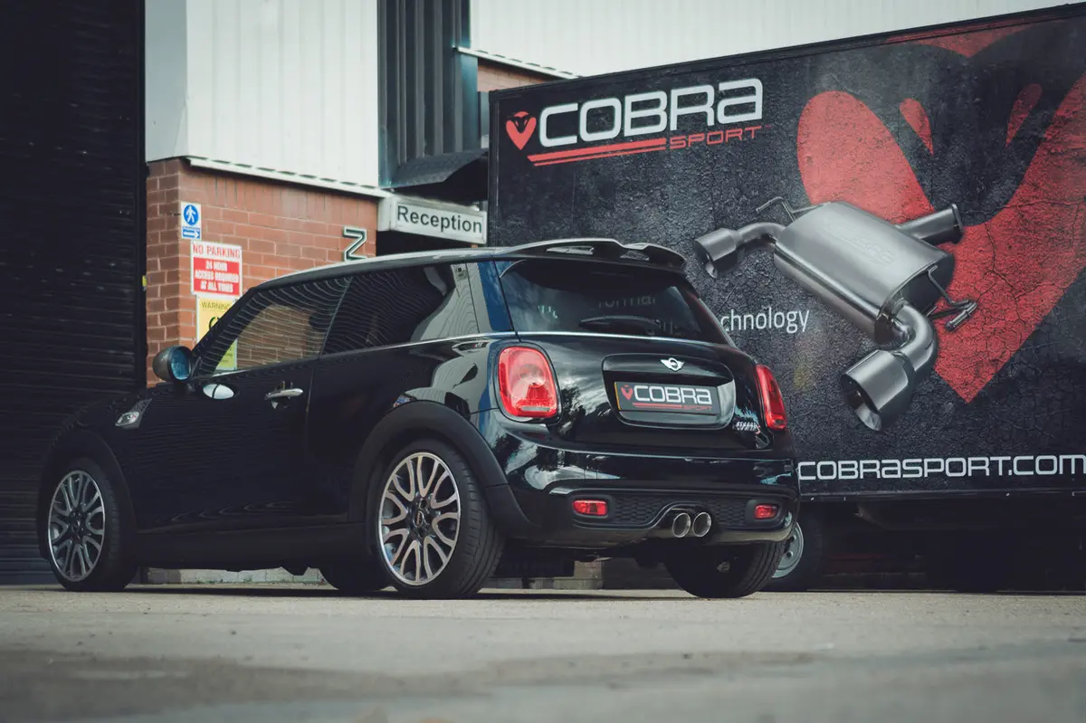 Cobra Sport Mini (Mk3) Cooper S / Jcw (F56) 3" Valved Cat Back Performance Exhaust 11