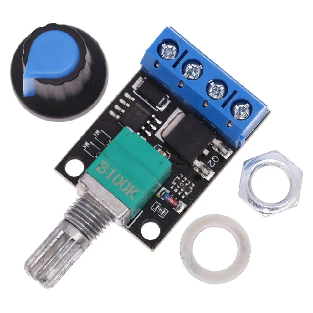 5V 12V 10A Voltage Regulator Pwm Dc Motor Speed Controller Governor Stepless Speed Regulator Led Dimmer Power Controller 2