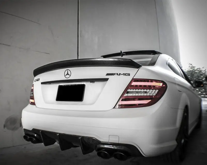 Mode Carbon Coupe Bootlid Spoiler Mercedes Benz C63 W204 1
