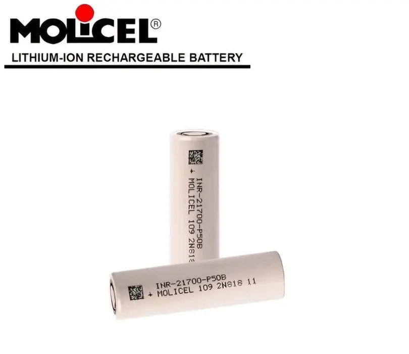Molicel Inr-21700-P50b 3.6V 5000Mah 12C Li-Ion Battery 1