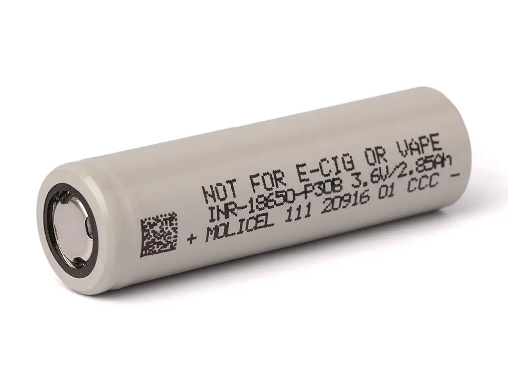 Molicel Inr-18650-P30b 3.6V 3000Mah 12C Li-Ion Battery 2