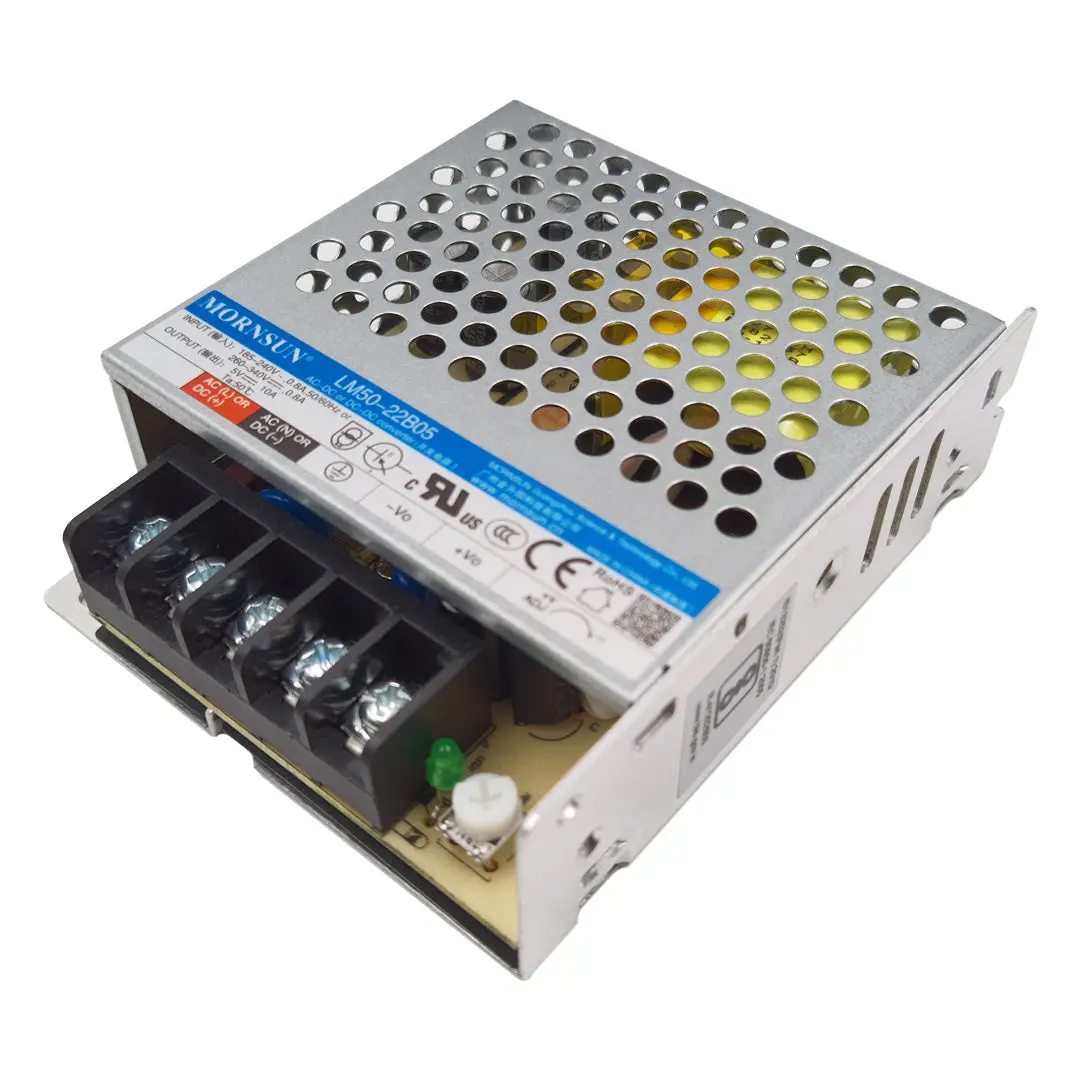 Mornsun Lm50-22B05– 5V 10A 50W Smps Ac To Dc Switching Single Output Power Supply 1