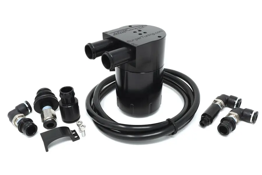N54 Vacuum Side Oil Catch Can Kit 1