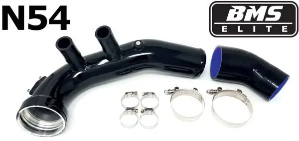 Bms Elite Aluminum Replacement Charge Pipe Upgrade For N54 Bmw 135 / 335 / 536 1