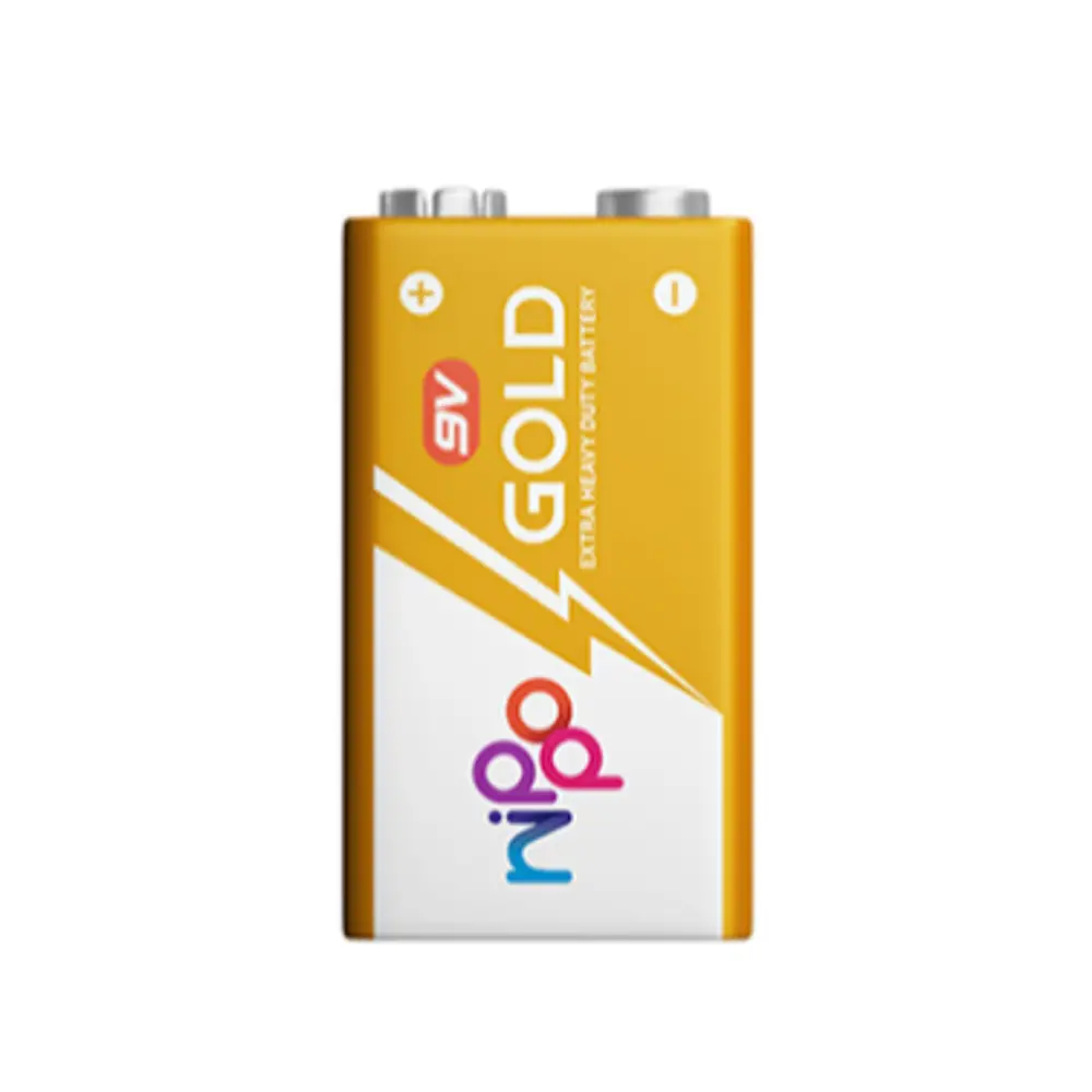 Nippo Gold 9V Extra Heavy Duty Battery (Pack Of 1) 1