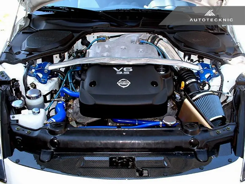 Autotecknic Dry Carbon Fiber Cooling Shroud - Nissan 350Z 03-06 1