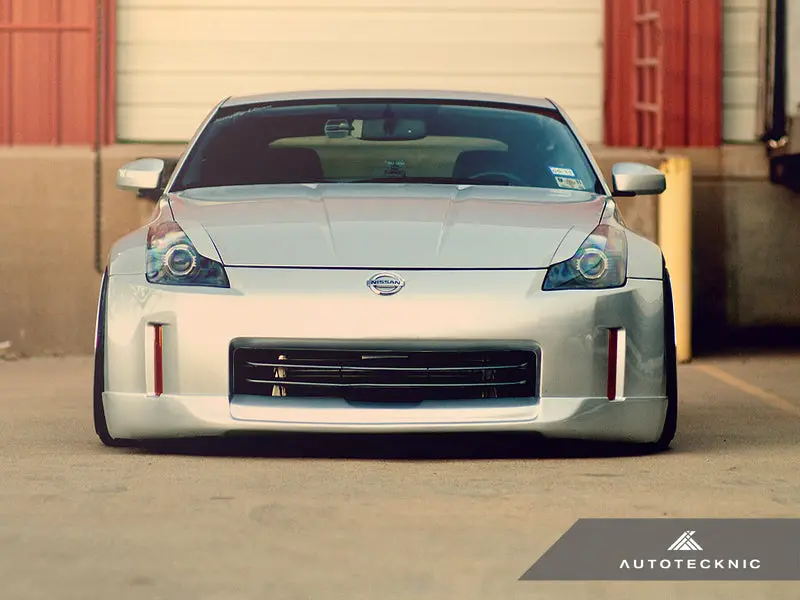 Autotecknic Abs Painted Headlight Trim Set - Nissan 350Z 1