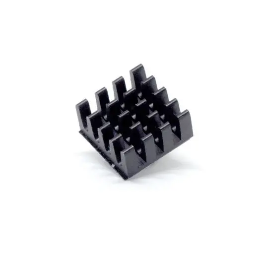 Black Aluminum Heat Sink For Raspberry Pi 1