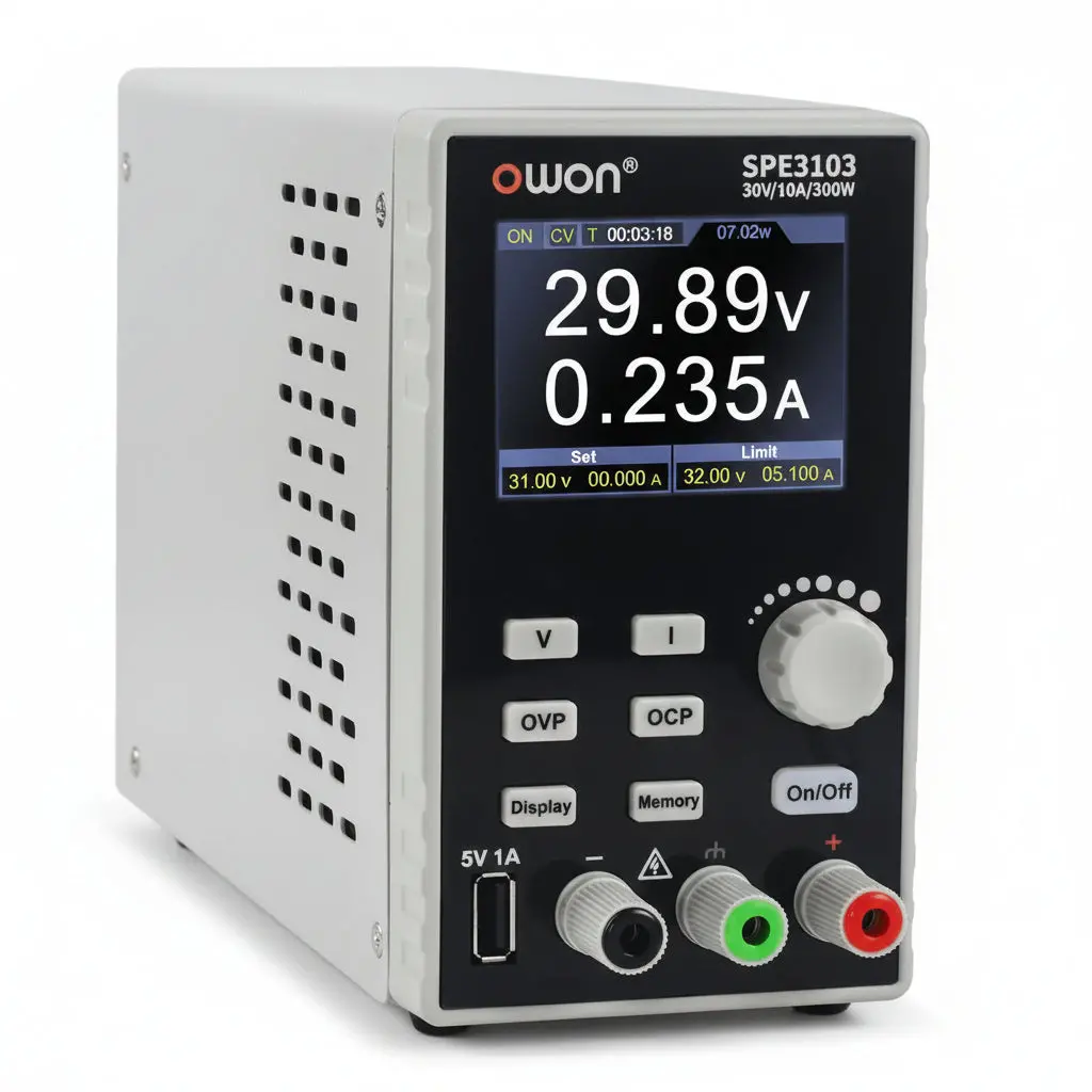 Owon Spe3102 30V 10A Programmable Dc Power Supply 1
