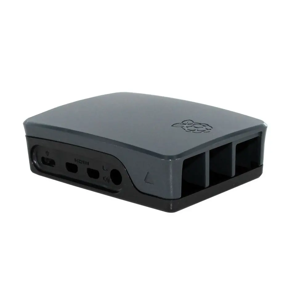 Official Raspberry Pi 4 Case Black / Grey 1