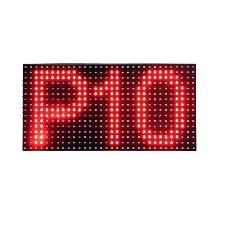 P10 Smd Led Display Module Red Color 1
