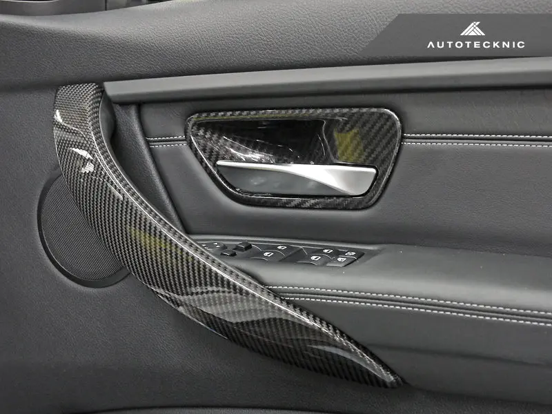 Autotecknic Carbon Door Grip Handle Trim Set - F30 3-Series | F32 4-Series 2