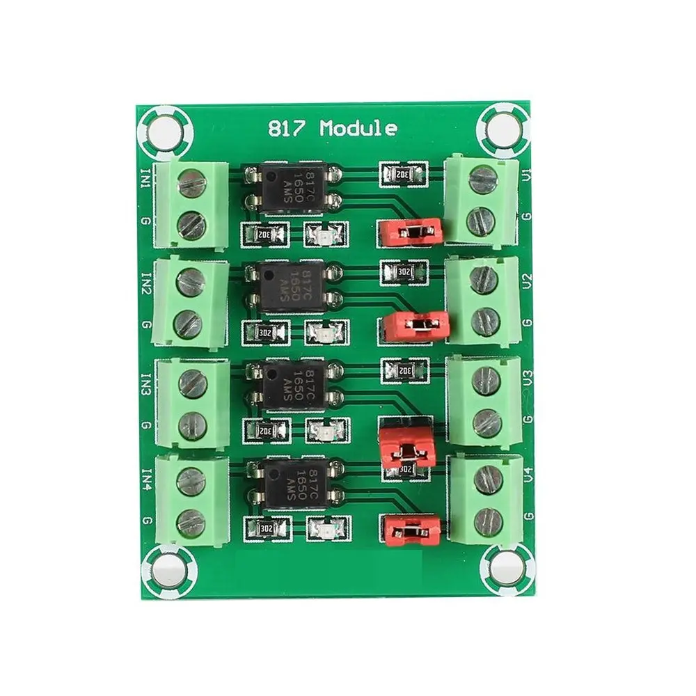 Pc817 4 Channel Optocoupler Isolation Module 1