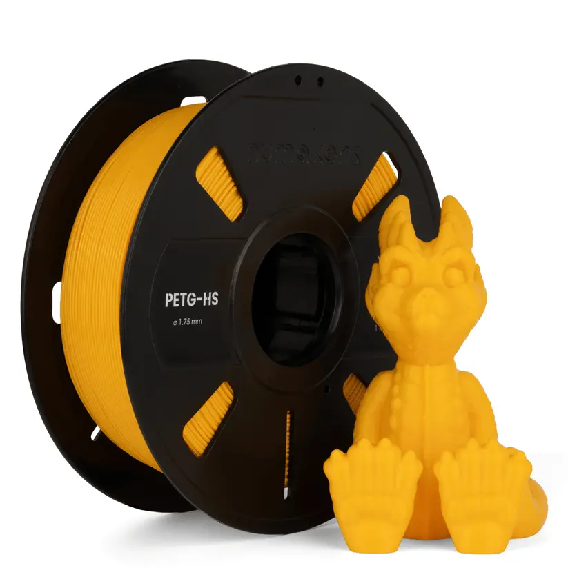 Numakers Petg Hs Filament –  Lemon Yellow – 1.75 Mm / 1 Kg 1
