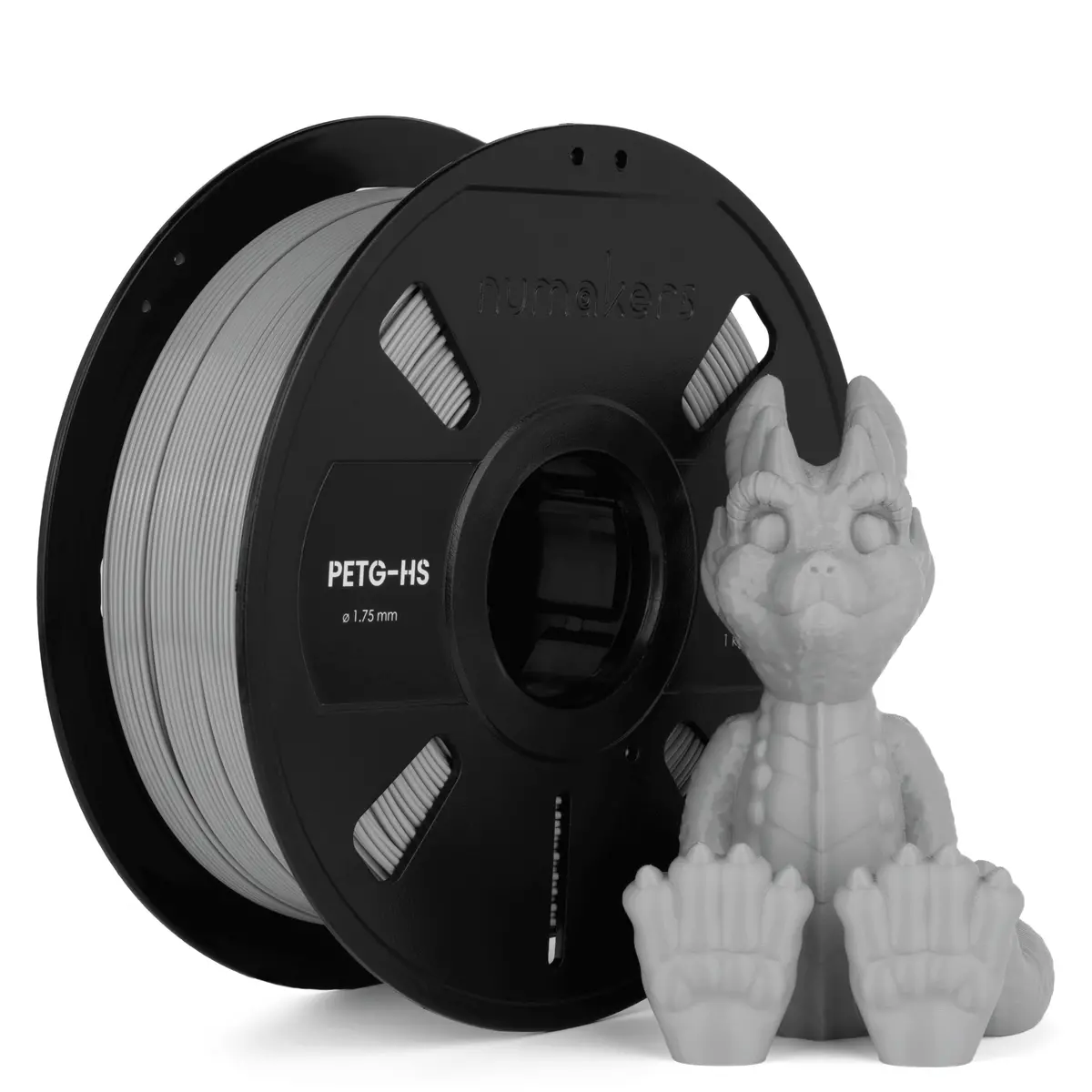 Numakers Petg Hs Filament – Light Gray – 1.75 Mm / 1 Kg 1