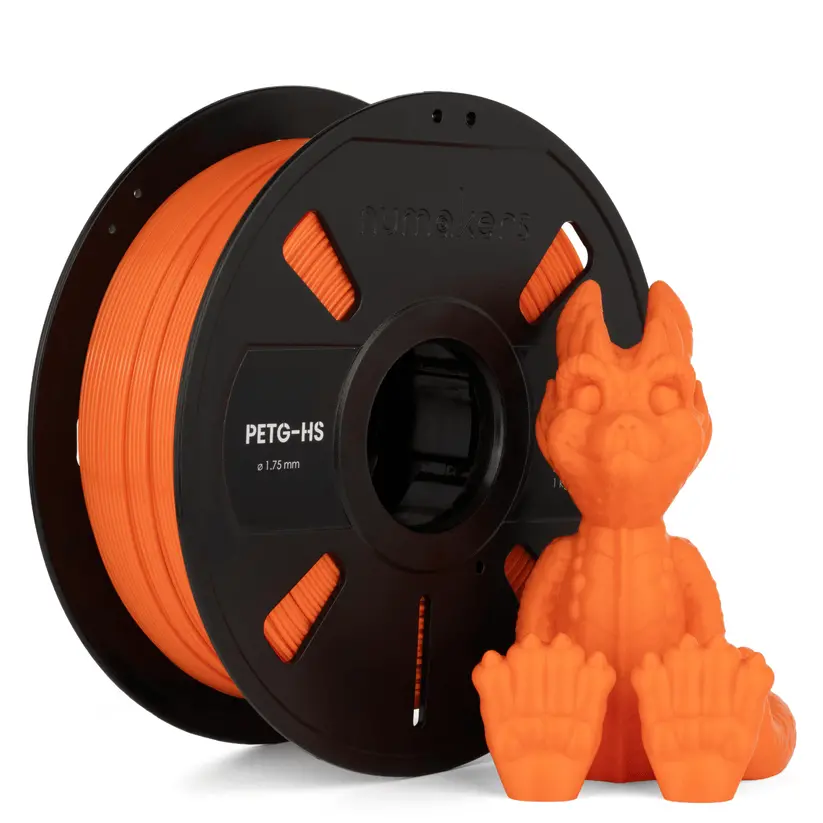 Numakers Petg Hs Filament – Outrageous Orange – 1.75 Mm / 1 Kg 1