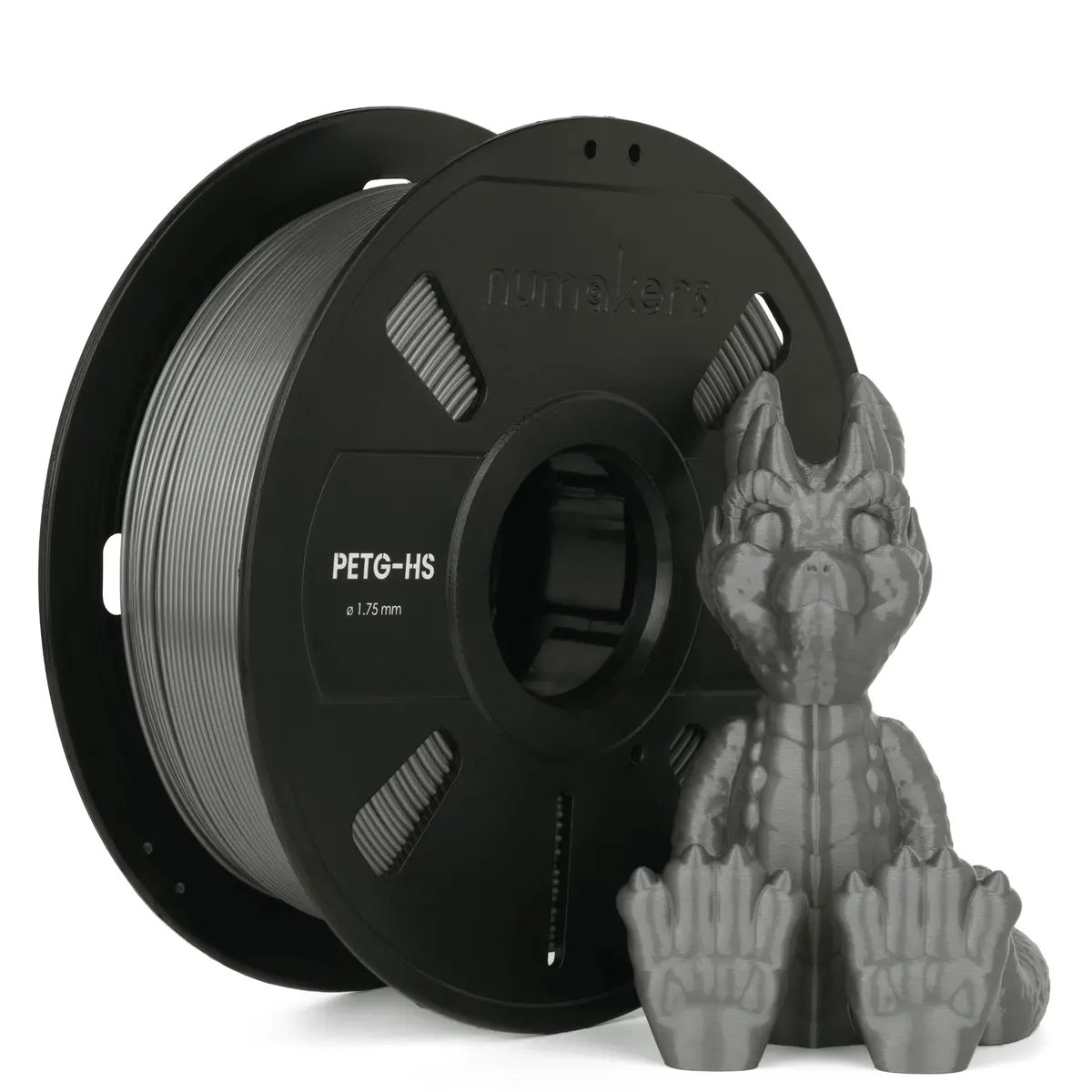 Numakers Petg Hs Filament – Simply Silver – 1.75 Mm / 1 Kg 1