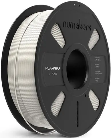 Numakers Pla Pro Filament – Pure White– 1.75 Mm / 1 Kg 1