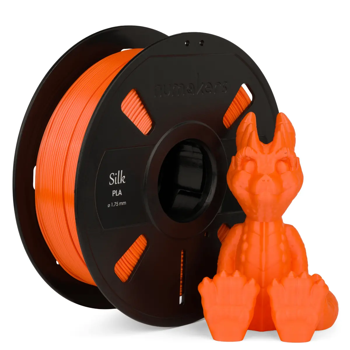 Numakers Pla Silk Filament – Molten Sol– 1.75 Mm / 1 Kg 1