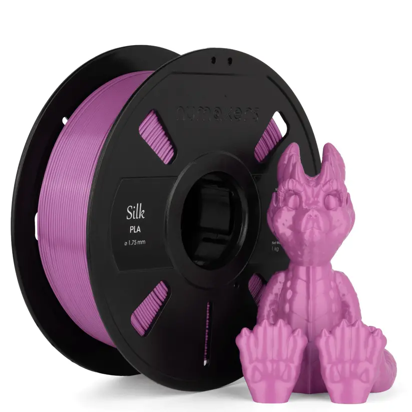 Numakers Pla Silk Filament – Purple – 1.75 Mm / 1 Kg 1