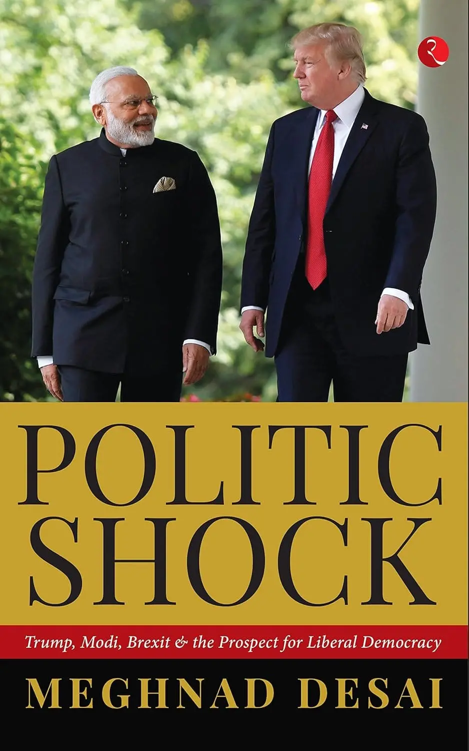 Politic Shock : Trump, Modi, Brexit & The Prospect For Liberal Democracy By Meghnad Desai (Hardcover) Old Book 1