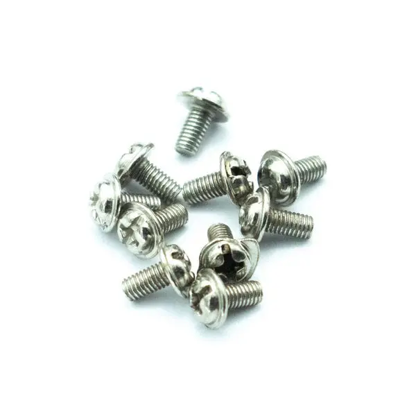 M3x6mm Screw Integrated Washer Phillips Head (Pack Of 10) 1