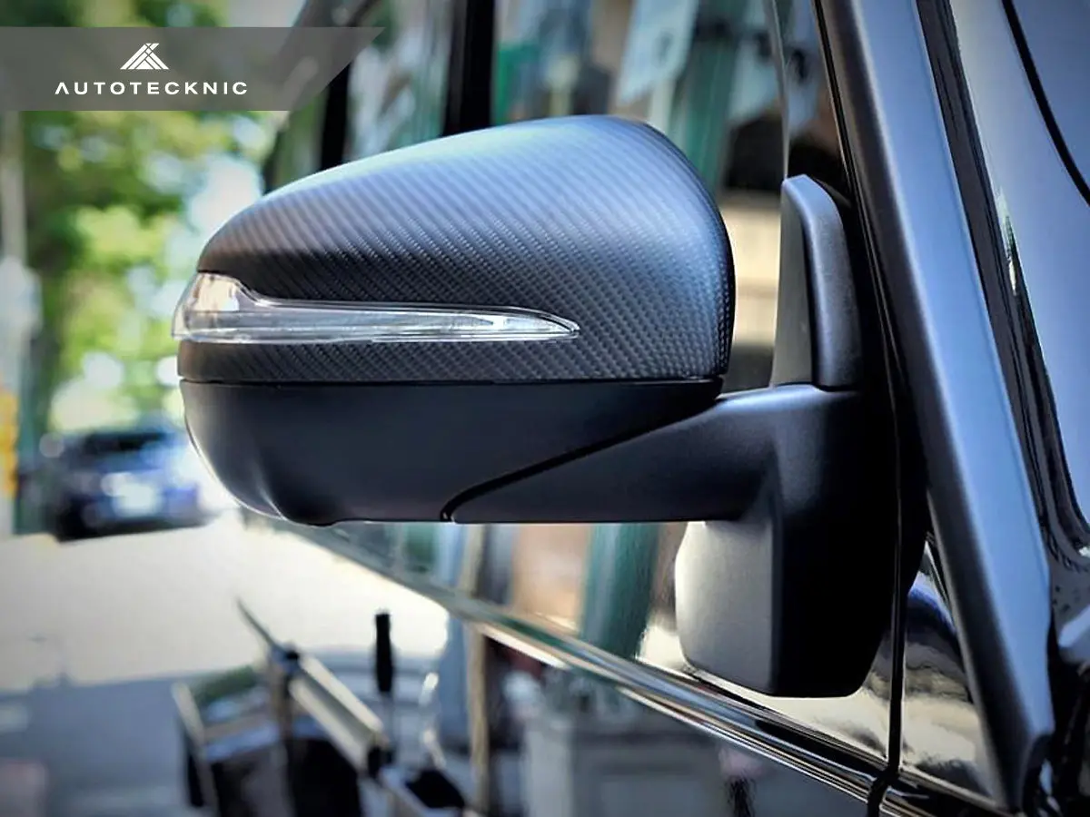 Autotecknic Replacement Dry Carbon Mirror Covers - Mercedes-Benz V167/ W167 Gle 3