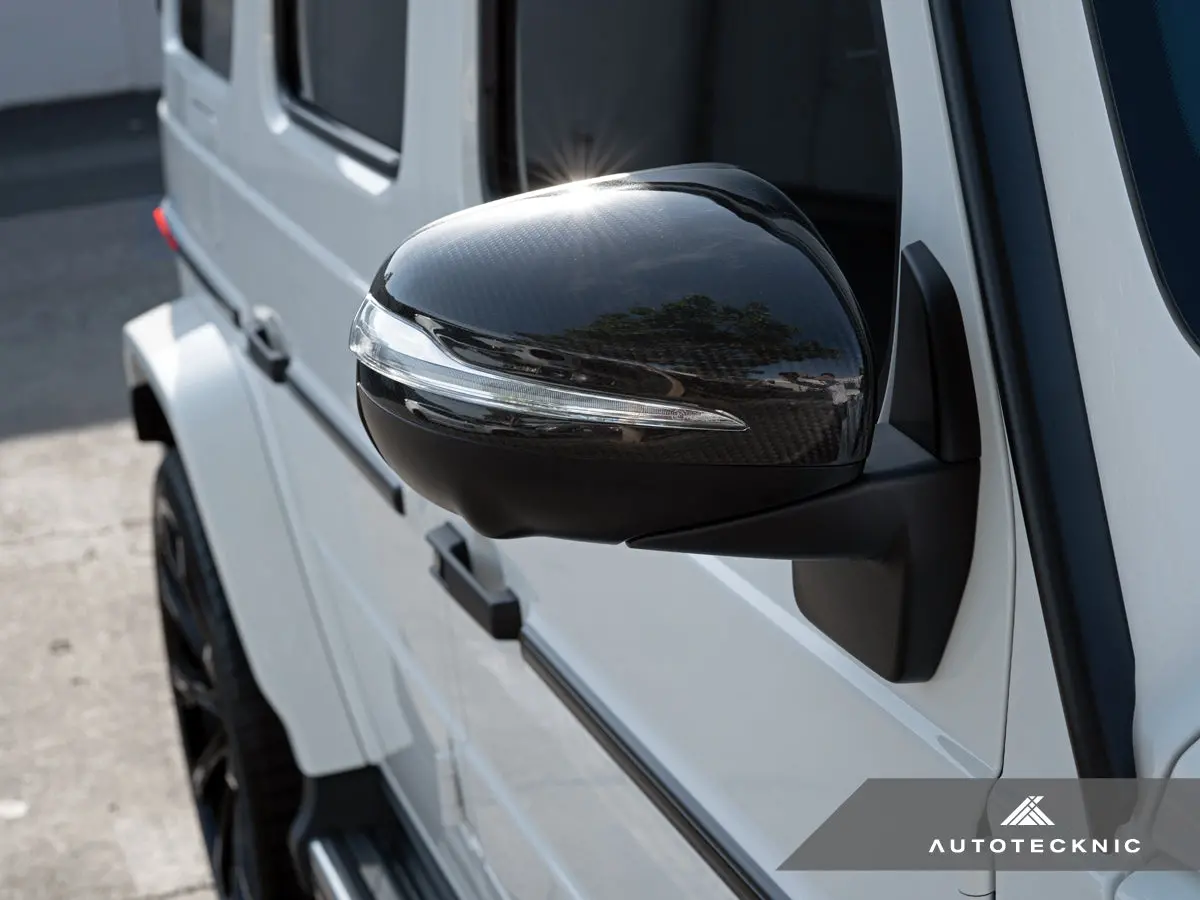 Autotecknic Replacement Dry Carbon Mirror Covers - Mercedes-Benz V167/ W167 Gle 2