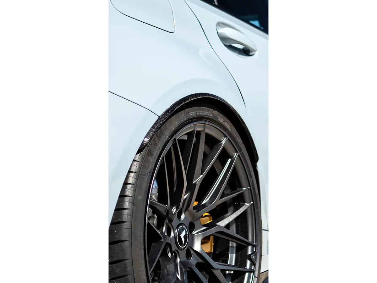 Autotecknic Carbon Fiber Rear Wheel Arch Extension Set - G80 M3 1