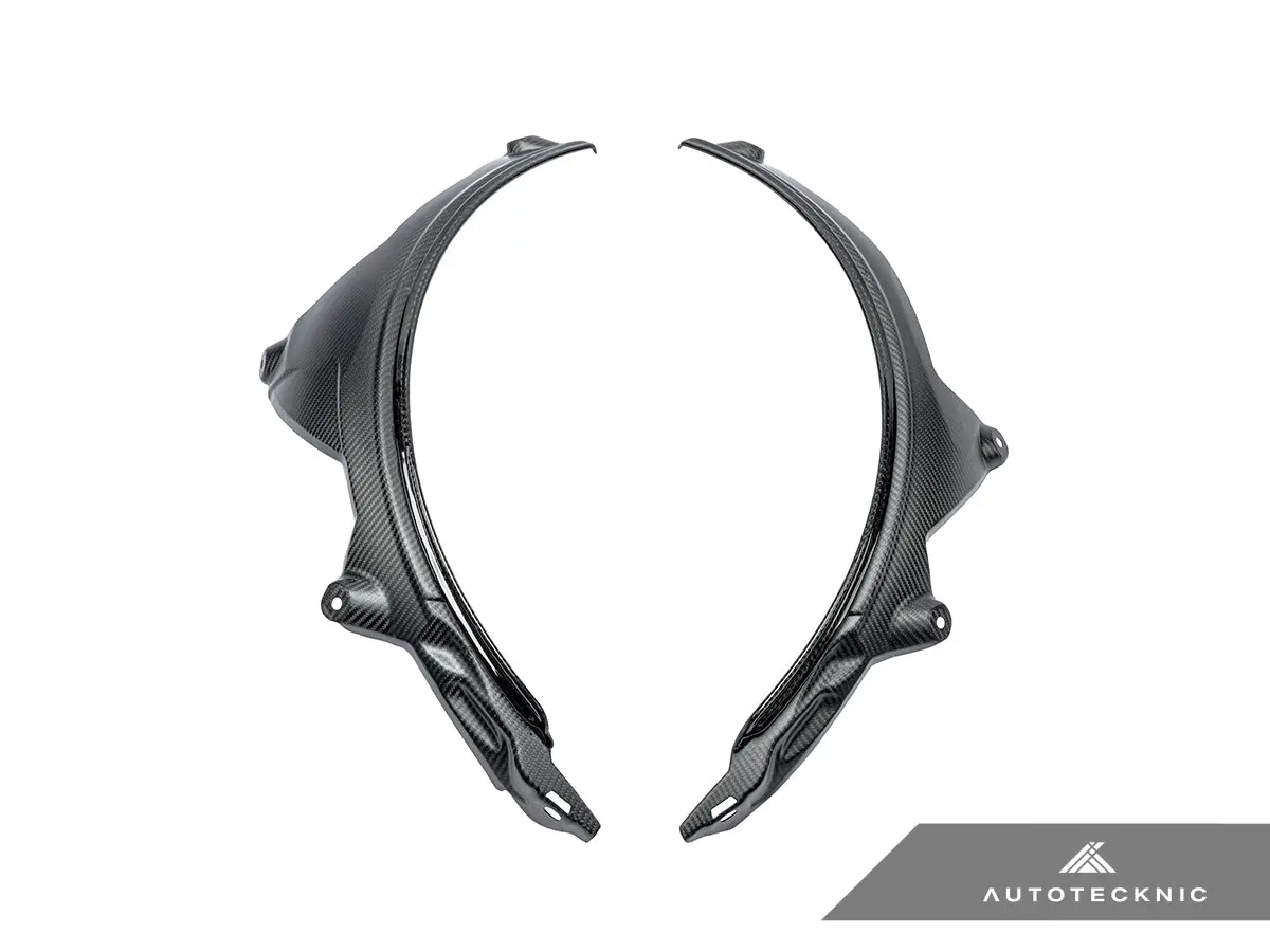 Autotecknic Carbon Fiber Rear Wheel Arch Extension Set - F93 M8 Gran Coupe 1