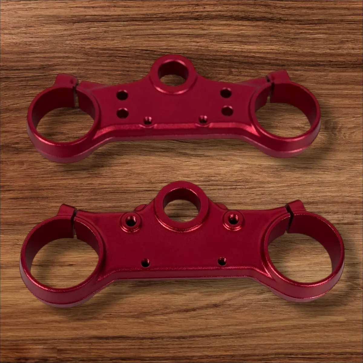 Etm Rtr Anodized Triple Clamps 2