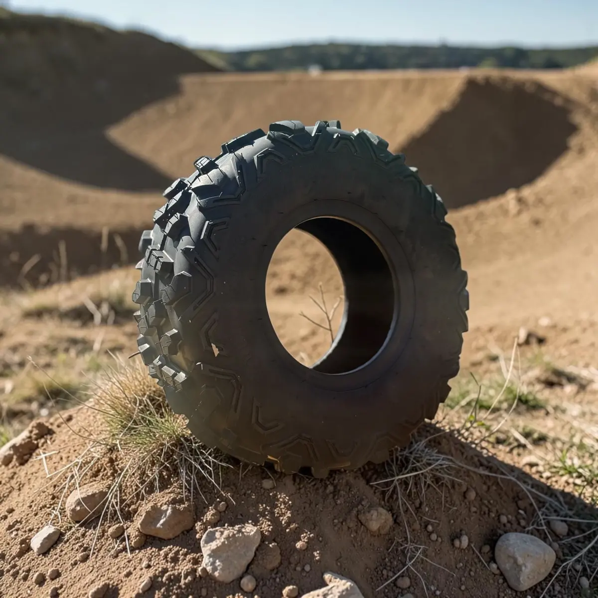Rizzler Knobby Dirt Tire 1