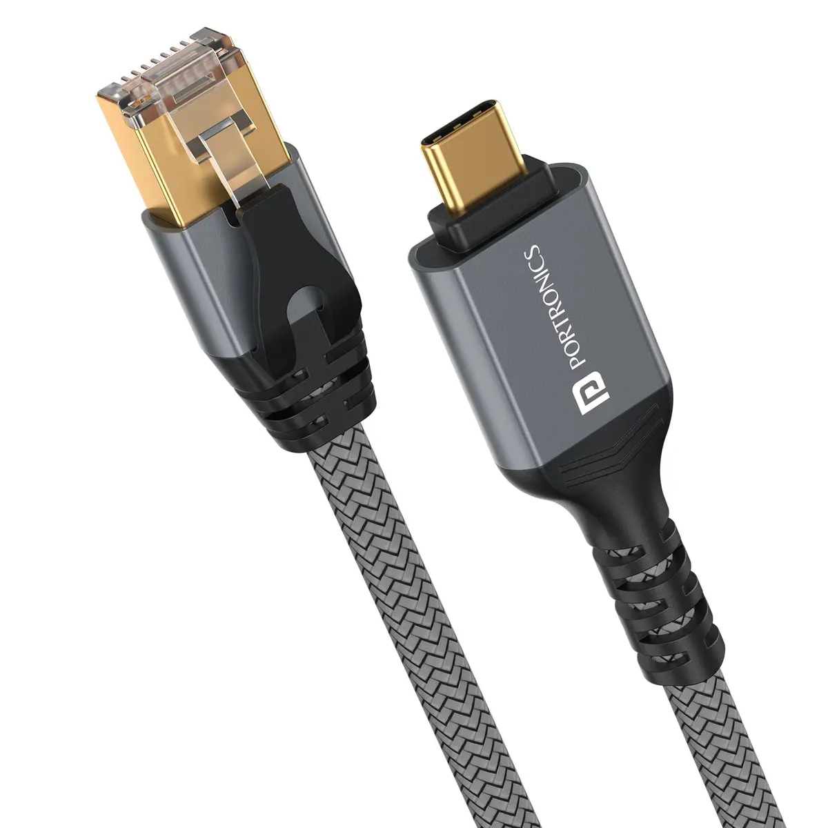 Portronics Por 3254 Etherc, Type-C To Rj45 Ethernet Cable 1