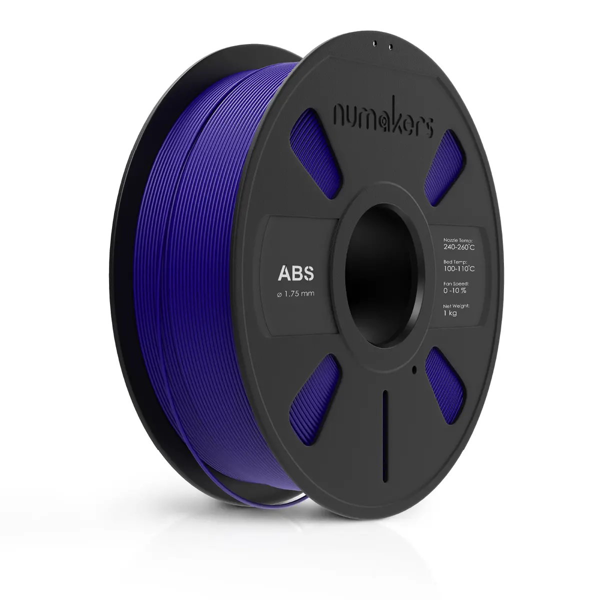 Numakers Abs Filament- Royal Blue - 1.75 Mm / 1 Kg 1
