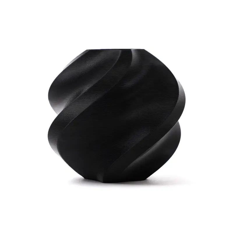 Bambu Lab Pla Basic Filament -Black (1.75Mm With Reusable Spool) 1