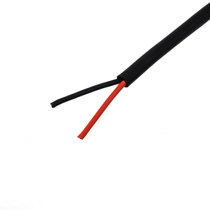 2 Core 22 Awg Multicore Silicone Wire Insulated Cable (Red & Black) - 1 Meter 1