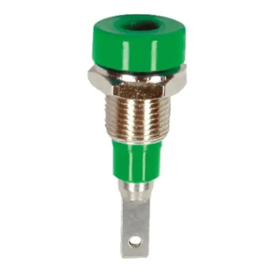 2Mm Banana Socket Female Panel Mount Type - Green 1