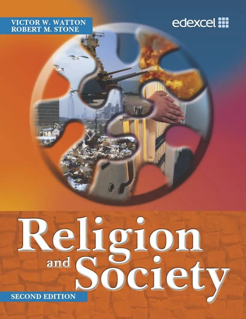 Religion And Society By Victor W. Watton & Eobwer M. Aronw (Paperback) 1