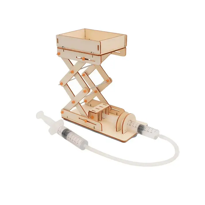 Diy Hydraulic Lifting Platform Stem Kit A Fun And Educational Diy Project For Kids (M-17) 1