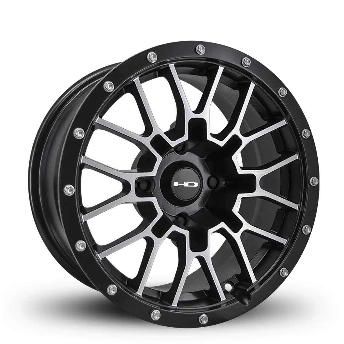 Hd Off-Road Wheels Rtc Atv/Utv | Satin Black Machined Face 1