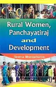 Rural Women, Panchayatiraj And Development By Seema Bhattacharya [Hardcover] Old Book 1