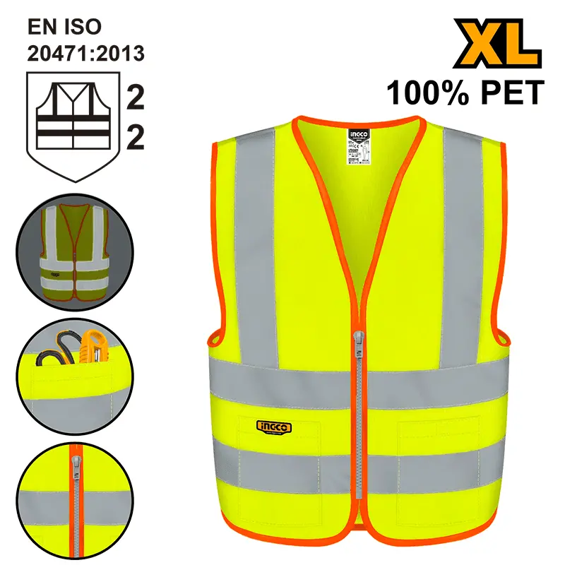 Ingco Rv83xl Reflection Vest (Yellow) 2