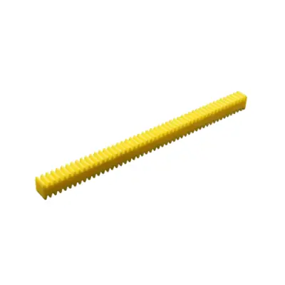 45 Teeth Rack 6" Linear Racks For Rack And Pinion Mechanism (Yellow) 1