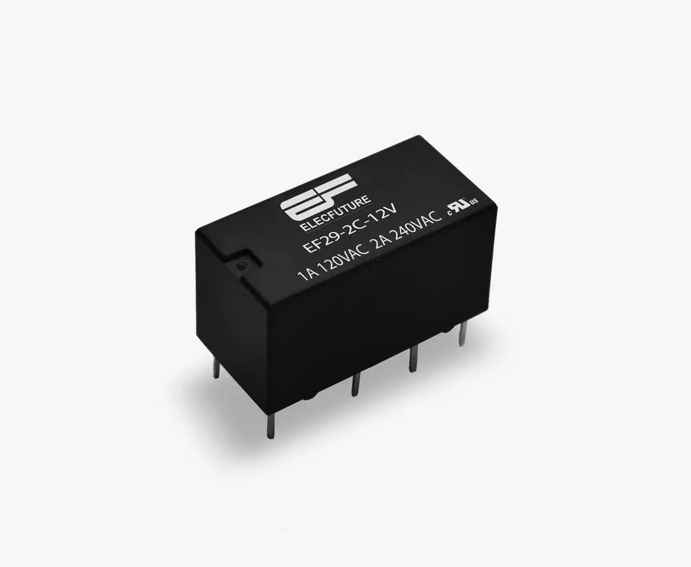 Ef29 2C L Dc 12V 2A 8Pin Telecom Relay 1