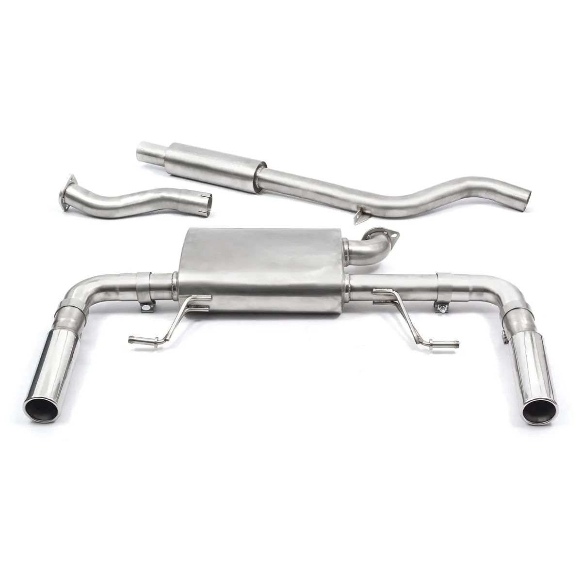 Cobra Sport Renault Clio Rs 197 (06-09) Cat Back Performance Exhaust 1