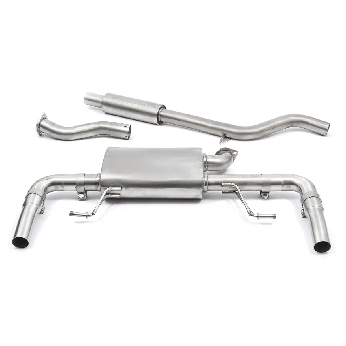 Cobra Sport Renault Clio Rs 200 (09-12) Cat Back Performance Exhaust 1