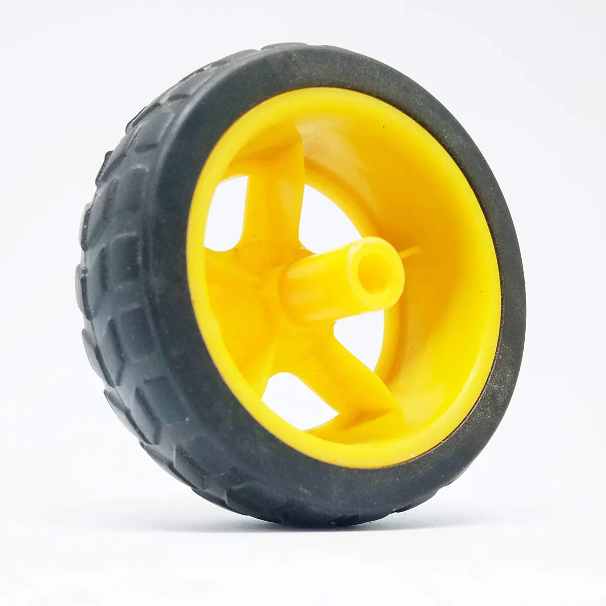 Bo Wheel Yellow 65Mm Robot Wheel 1