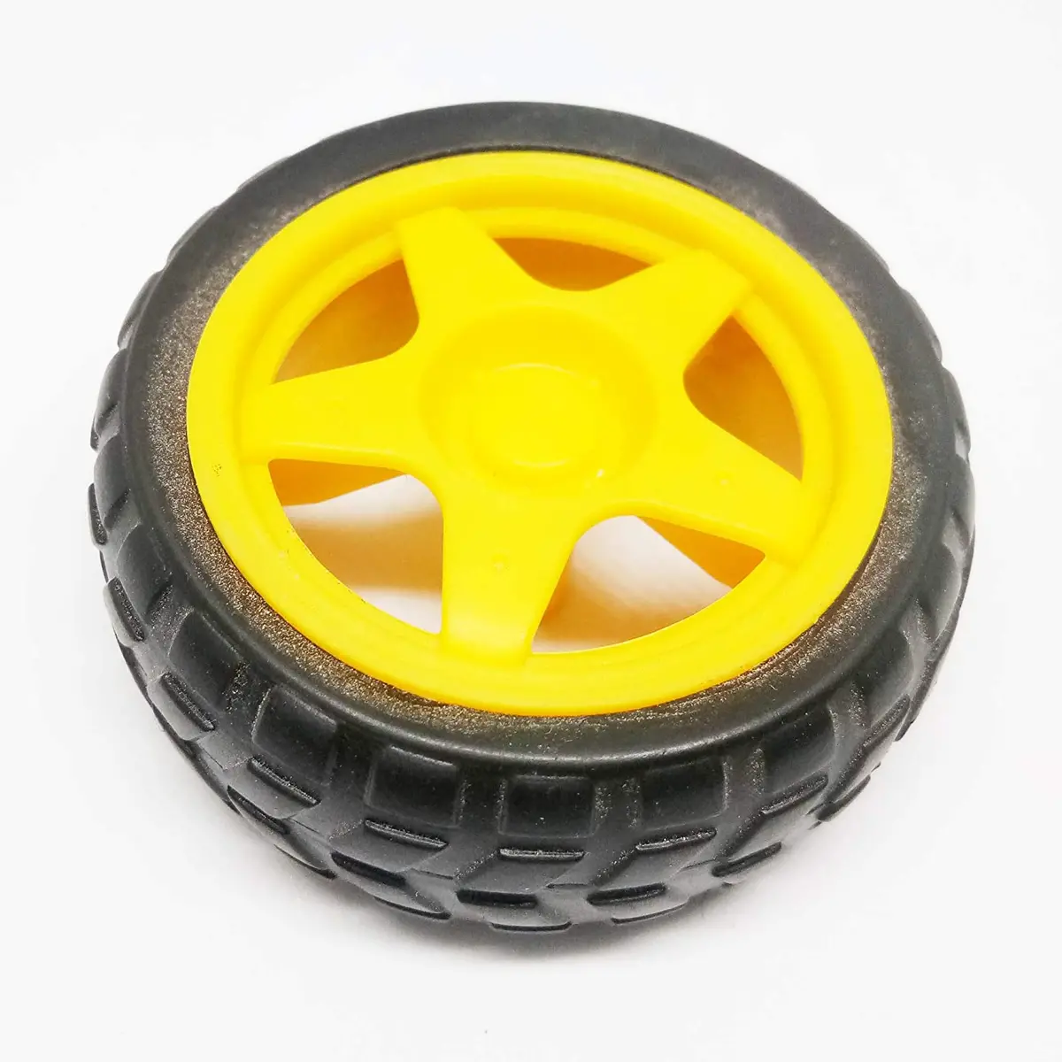 Bo Wheel Yellow 65Mm Robot Wheel 2