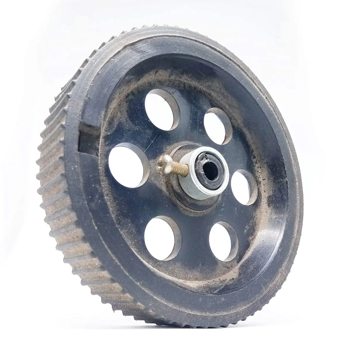 9X2 Robot Wheel Black 6Mm Shaft 1